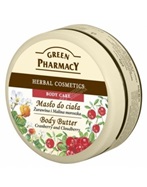 Green Pharmacy masło do ciała żurawina i malina moroszka 200 ml