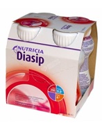 Diasip truskawkowy - Nutridrink dla diabetyków 4 x 200 ml