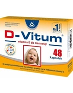 D-vitum witamina d dla niemowląt x 48 kaps