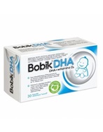 Bobik dha + witamina d3 x 30 kaps twist off