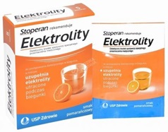 Elektrolity x 5 sasz o smaku pomarańczowym