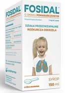 Fosidal  2 mg/ml syrop o smaku pomarańczowym 150 ml (butelka + łyżka miarowa)