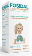 Fosidal  2 mg/ml syrop o smaku pomarańczowym 150 ml (butelka + strzykawka)