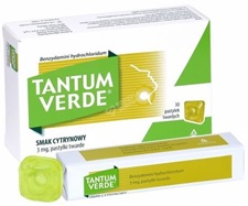 Tantum verde 3 mg x 30 pastylek do ssania o smaku cytrynowym