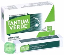 Tantum verde 3 mg x 30 pastylek do ssania o smaku miętowym