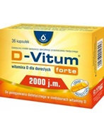 D-vitum forte 2000 j.m (witamina d dla dorosłych)  x 36 kaps