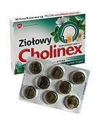Cholinex ziołowy o smaku mentolu i eukaliptusa x 16 pastylek do ssania
