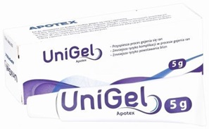 Unigel apotex hydrofilowy żel na rany  5 g