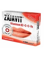 Zajavit (vitaminy b2+c+e+fe) x 30 tabl powlekanych