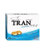 Tran z witaminami a+d+e x 60 kaps (Colfarm)