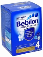 Bebilon junior 4 z pronutra+ 1200 g