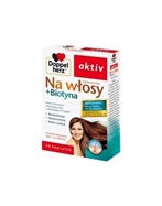 Doppel herz aktiv na włosy+biotyna x 30 kaps