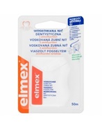 Elmex nić dentystyczna woskowana miętowa 50 m