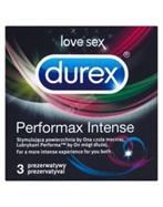 Prezerwatywy durex performax intense x  3 szt