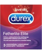 Prezerwatywy durex fetherlite elite x 3 szt