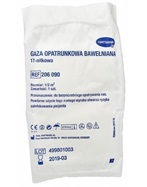 Gaza bawełniana jałowa 17-nitkowa 1/2 m (Hartmann)