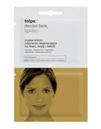 Tołpa dermo face lipidro maska-kokon odżywczo-regenerująca, na twarz, szyję i dekolt 2x6 ml