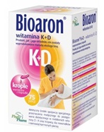 Bioaron witamina K + D x 75 kaps twist-off