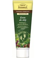 Green Pharmacy krem do stóp relaksujący, przeciw obrzękom ekstrakt z Kasztanowca, ekstrakt z liści czerwonych Winogron 75 ml