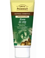 Green Pharmacy krem do stóp gojący, przeciw pęknięciom olejek z Orzechów Włoskich, ekstrakt z Babki 50 ml