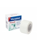 Polosilk 5 m x 25 mm na kółku (kartonik) - hypoalergiczny przylepiec jedwabny