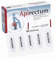 Apirectum czopki propolisowe z kwasem hialuronowym x 10 czopków (Femi-Lab)
