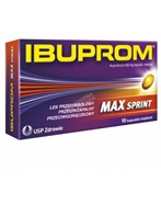 Ibuprom max sprint 400 mg x 10 kaps