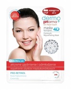 Dermo Pharma maska kompres 4D aktywne ujędrnienie i odmłodzenie