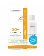 Dermedic Sunbrella promocyjny zestaw - krem ochronny do twarzy spf 50 skóra sucha i normalna 50 g + płyn micelarny 100 ml GRATIS!!!