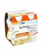 Resource 2.0 wanilia 4 x 200 ml