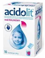 Acidolit malinowy x 10 sasz po 4,4 g