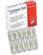 Lacteol fort 340 mg x 10 kaps