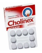 Cholinex Intense x 20 tabl do ssania o smaku jeżynowym