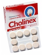 Cholinex Intense x 20 tabl do ssania o smaku miodowo - cytrynowym