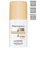 Pharmaceris f - fluid matujący zwężający pory spf 25 (02 natural) naturalny 30 ml