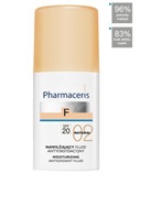 Pharmaceris f - nawilżający fluid antyoxydacyjny z sylimaryną spf 20 (02 natural) 30 ml