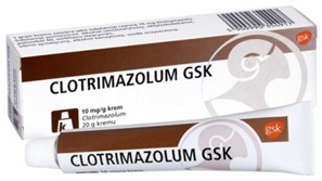 Clotrimazolum 1% krem 20 g (Glaxo)