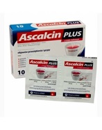 Ascalcin plus malinowy x 10 sasz