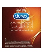Prezerwatywy durex - real feel x 3 szt