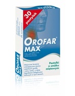 Orofar max x 30 pastylek