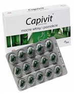 Capivit mocne włosy i paznokcie x 30 kaps
