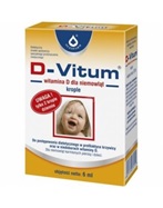 D-vitum witamina d dla niemowląt krople 6 ml