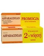 Asparaginian magnezu potasu 50 tabl + 50 tabl