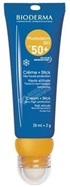 Bioderma photoderm ski spf 50+ 20 ml + stick 2g  (krem do twarzy + pomadka do ust 2 w 1)