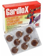 Gardlox junior x 16 pastylek do ssania o smaku pomarańczowym
