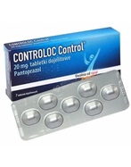 Controloc control 20 mg x 7 tabl dojelitowych