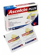 Ascalcin plus cytrynowy x 10 sasz